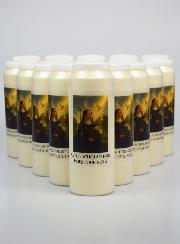Lot de 20 Bougies de Neuvaine à Sainte Scholastique
