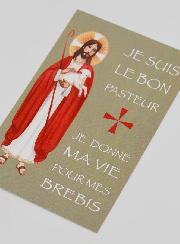 Carte de Communion - Le Bon Pasteur