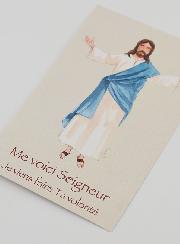 Carte de Communion - Me Voici Seigneur