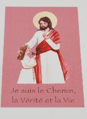 Carte de Communion Le Chemin - Fille