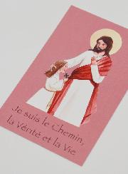 Carte de Communion Le Chemin - Fille