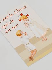 Carte de Communion - C'est le Christ
