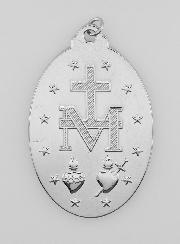 Médaille Miraculeuse en Inox - 33mm