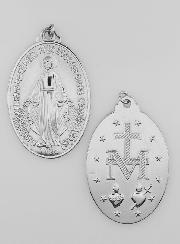 Médaille Miraculeuse en Inox - 40mm