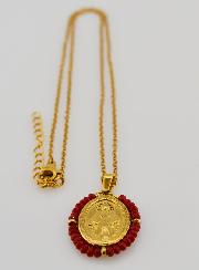 Collier Miraculeuse - Perles Rouges