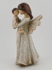 Statue Ange Gardien - Joue Contre Joue