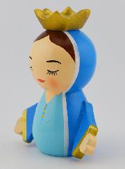 Statue  Marie Reine  - 10cm