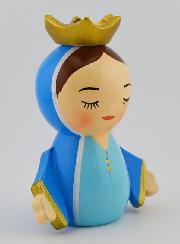 Statue  Marie Reine  - 10cm