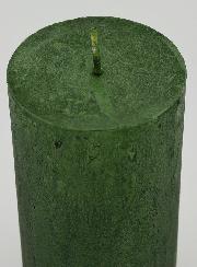 Bougie de Noël Moderne - Vert Sapin