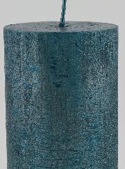 Bougie de Décoration Moderne - Bleu Vert
