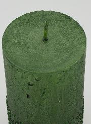 Bougie de Nöel Effet Pépite - Vert Sapin