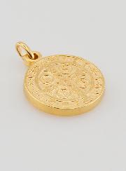 Médaille de Saint Benoît en Plaqué Or - 18mm