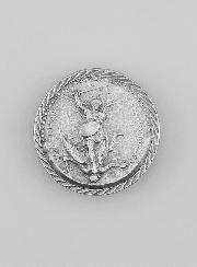 Plaque Auto Magnet de Saint Michel - 3cm