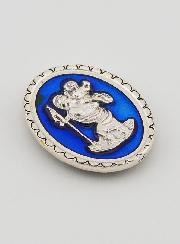 Plaque Auto Magnet de Saint Christophe - 4cm