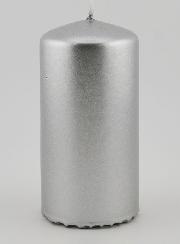 Bougie de Décoration de Table - Argent