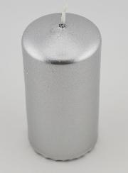 Bougie de Décoration de Table - Argent