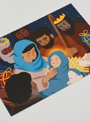 Cadeau de Noël - Carte de Voeux