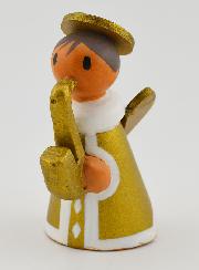 Crèche de Noël - Ange Musicien Saxophone