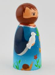 Statuette en Bois - Noé