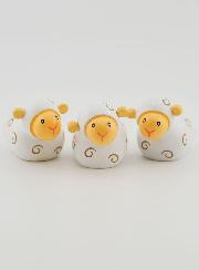 Crèche de Noël 3 Moutons - 5cm