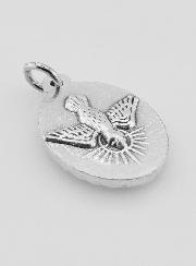 Médaille Bord Torsadé 25mm - Esprit Saint