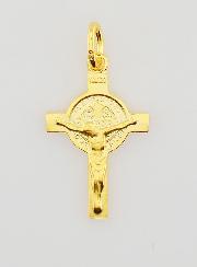 Pendentif Croix de Saint Benoit - 24mm