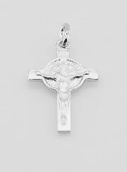 Pendentif Croix de Saint Benoit - 24mm