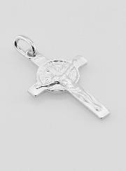 Pendentif Croix de Saint Benoit - 24mm