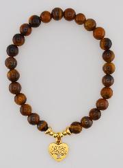 Bracelet Pierre Naturelle - Oeil de Tigre & Arbre de vie