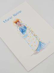 Carte Religieuse Livret - Marie Reine