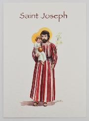 Carte Religieuse Livret - Saint Joseph