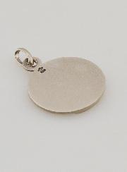 Médaille Vierge aux Pétales en Argent - 16mm