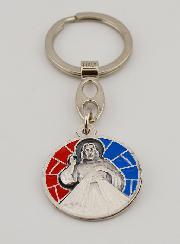 Porte-clés Émail Christ Miséricordieux