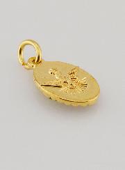 Médaille Bord Torsadé 15mm - Saint Charbel
