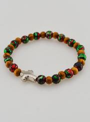 Bracelet Enfant Avec Croix - Noir