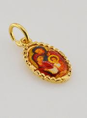 Médaille Bord Torsadé 15mm - Sainte Famille