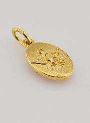 Médaille Bord Torsadé 15mm - Sainte Famille