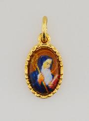 Médaille Bord Torsadé 15mm - Saint Benoît
