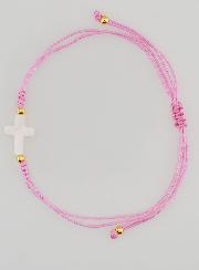 Bracelet Avec Croix - Rose