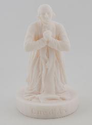 Statue Saint Curé D'ars en Albâtre - 12cm
