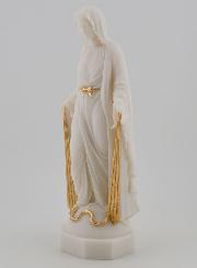 Statue Vierge Miraculeuse aux Rayons Dorés - 17cm