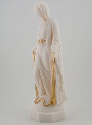 Statue Vierge Miraculeuse aux Rayons Dorés - 23 cm