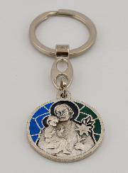 Porte-clés Émail Saint Joseph