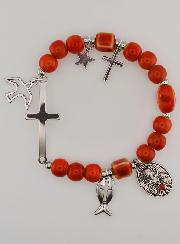 Bracelet en Céramique - Sacré Coeur de Jésus