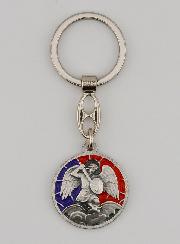 Porte-clés Émail Saint Michel Archange