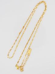 Chaîne Dorée Maille Sequin - 50cm