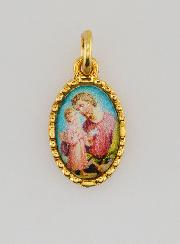 Médaille Bord Torsadé 15mm - Saint Joseph