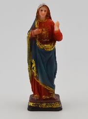 Statue Religieuse Sacré-Coeur de Marie 8cm