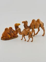 Santons Famille de Chameaux - 6 cm