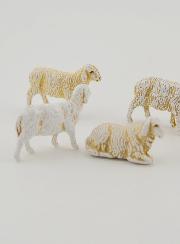 Santons Troupeau de Moutons - 3 cm
